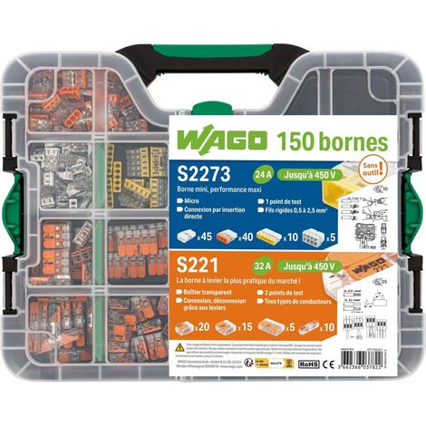 WAGO 150 Anschlusskasten S2273 und S221 WAGO