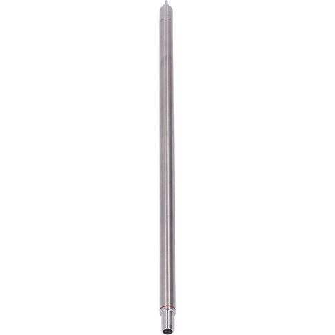 Tige de remplissage pour bouteilles de bière et vin en acier inoxydable, 35,2 cm, avec ressort et brosse de nettoyage (1/5)