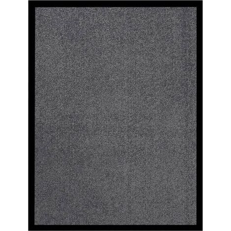 Paillasson gris anthracite 40x60 cm (1/5)