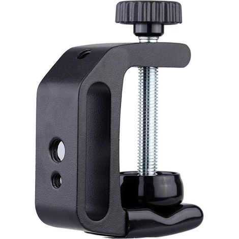 DEESSE SHOP - pour Power Strip Support de montage à pince multifonctionnel de type C pour accessoire de support de lampe de caméra, support de poche en forme de C (1/5)