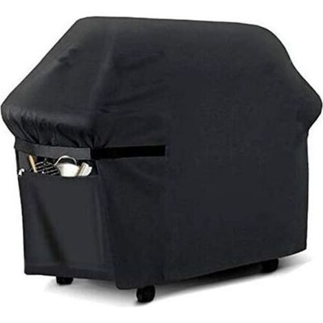 Vtizikl Housse pour Barbecue, Bache Barbecue Gaz,210D Oxford Imperméable Housse Bâche de Protection BBQ, Couverture de Grill Anti-Vent/Anti-UV/Antipoussière /aux Larmes,Convient à la Plupart des Grils (1/5)