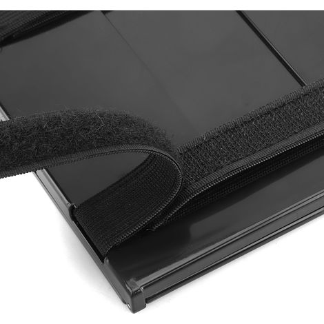 [Viseur de voiture avec miroir de maquillage] + [Peau-Nouvelle] + [modèle 3D] + [collant tissé fixe miroirs triple amovible étendue sécurité enfants positionnement flexible ABS verre] (1/5)