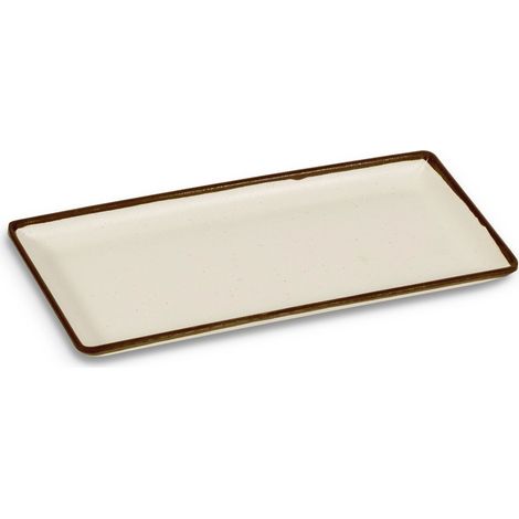 Plat Rectangulaire en Mélaminé Collection Halo 21,5 x 9,5 cm - Pujadas
