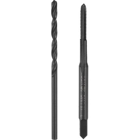 Jeu de tarauds et de forets 3-48 UNC outils de filetage HSS6542 (1/5)