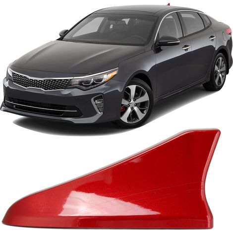 Dachantennenabdeckung in Haifischflossenform, Teilenummer EB, für Kia Optima 2014–2020, 96219-D5000EBQK, rot (1/5)