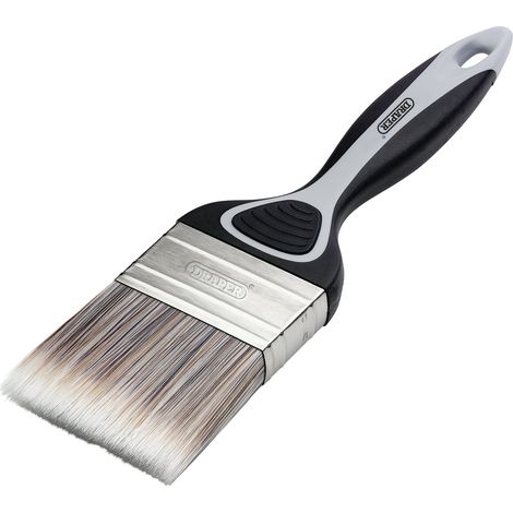 Draper 20511 Flat Paint Brush with Soft Grip, 65mm
