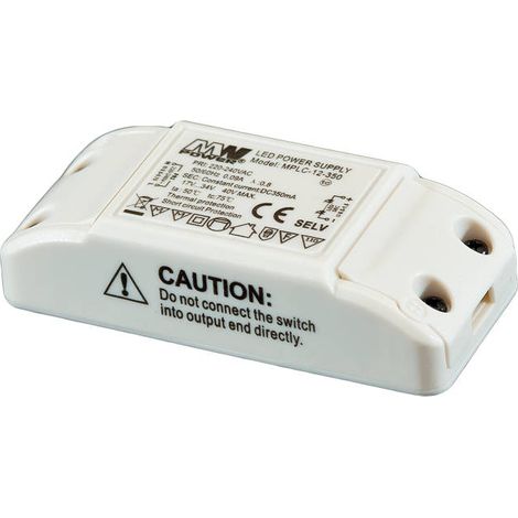 MPLC-12-350: Fuente de alimentación conmutada de 350 mA y 1734 V