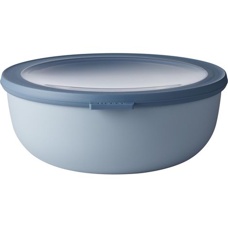 Bol Multifonction Rond - Boîte Conservation Alimentaire avec Couvercle - Convient comme Boîte de Hermétique pour le Réfrigérateur, Micro-ondes (1/4)