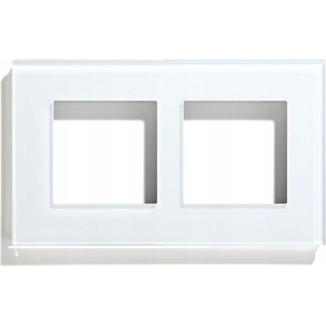 WEISSER 2-Feld-Glasrahmen für das RTX SH-System (1/3)
