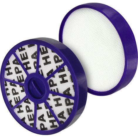 Filtre compatible Dyson (compatible Europart Dyson DC19/20/21) — Blanc (Lot de 2) (1/4)