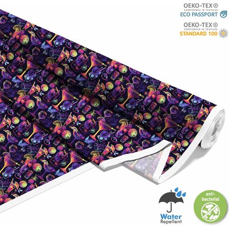 Outdoor Dekostoffe Oxford - Motiv Cocktail DX8691 (1/5)