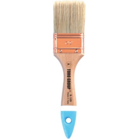 PENNELLESSA BIONDA MANICO LEGNO S.125 70 MM- 12,0 pz