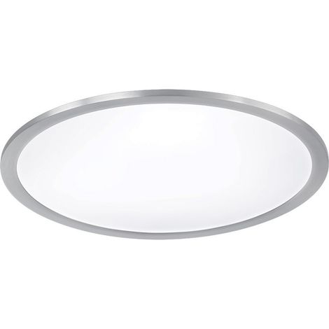 Plafoniera da Interno a LED in Metallo Nichel Opaco (1/2)