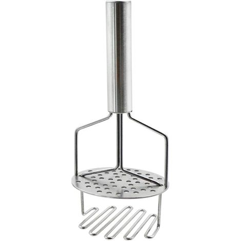EASYCOMFORT Presse purée Légumes en Acier Fruit Ecrase Pomme de Terre, Broyeur de Pommes de Terre en Coupe-croustilles, pour Haricots, légumes, Fruits, urriture pour bébé, Avocat (1/5)