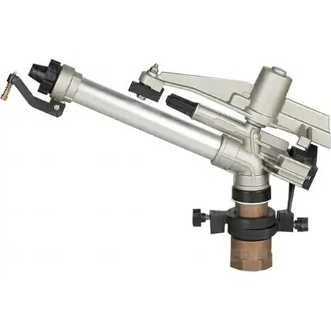 Cannone irrigatore in metallo da 20 a 43 metri H2OMaster 2''. Angolo di irrigazione regolabile. Pressione di esercizio da 1,5 a (1/5)