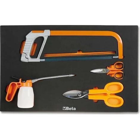 [JAMAIS UTILISE] Coffret d'outils de coupe BETA M285 + plateau thermoformé (4 pièces) - 024500285