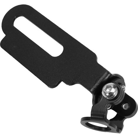 Support de fixation pour plaque d'immatriculation de moto, support de base pour antenne d'interphone - (1/5)