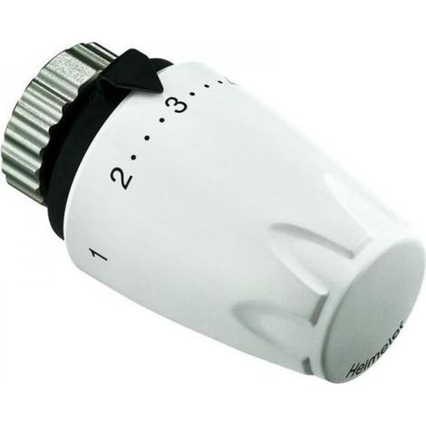 Testa termostatica DX - bianca, classe A, igienica, isteresi 0,3 K (1/3)