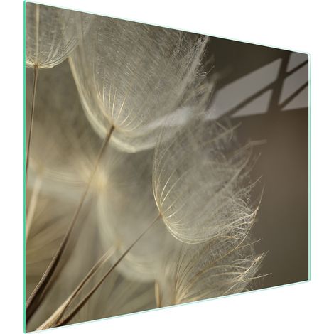 TAGLIERE IN VETRO 52x30 FIORE (1/5)