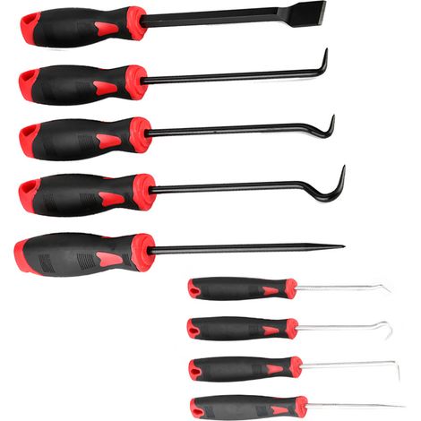 Kit 9 pièces outils démontage extracteur joint torique spi voiture crochet grattoir (1/5)
