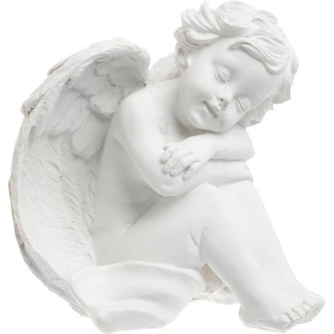 Figur Engel sitzend - H15 -5 cm