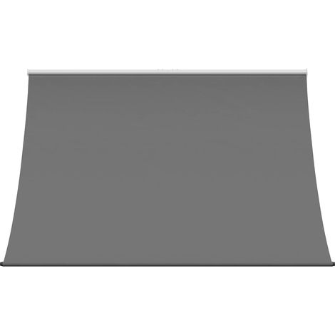 Maison Exclusive - Markise Hellgrau 350 x 150 cm