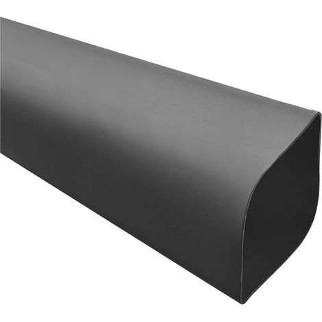 STEX24 Schrumpfschlauch 2:1, Rolle mit 30,0m, schwarz 50,8/25,4mm, 2 Zoll, WSR2 Schrumpftemperatur mind. 70°C, vollständig bei mind. 100°C - 1 Stück (1/3)