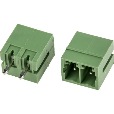 Bornier pour CI RS PRO, 2 pôles , 3.81mm 1 rangée, Droit