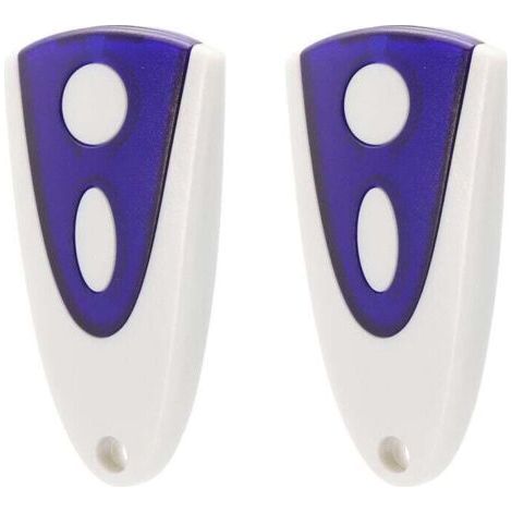 SNQ – Lot de 2 télécommandes de porte de garage – Compatible Novoferm Novotron 502 MAX43-2 – Fréquence 433,92 MHz – Contrôle jusqu'à 2 portes - 92MHzz (1/5)