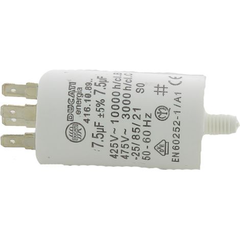 Condensateur 7,5 MF  92215292 pour Lave linge CANDY