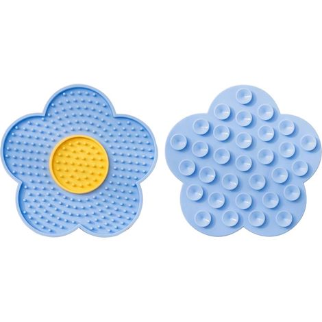 Tapis à lécher pour chiens et chats, distributeur de croquettes en forme de fleur (1/5)