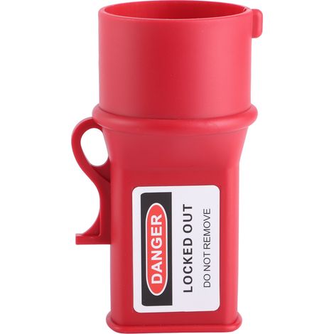 Ensemble de 3 dispositifs de verrouillage étanches pour prises industrielles, verrou de fiche de verrouillage de 52 mm pour zone d'isolation électrique (1/5)