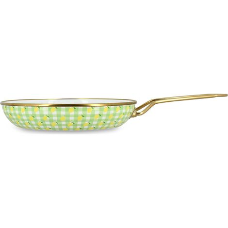 Poêle 20cm en acier émaillé, VICHY CITRON (1/2)