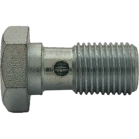 Vite di troppo pieno - banjo - per occhielli M10x1 - zincata SR-14 (1/4)