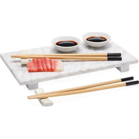 Set da sushi in marmo, 9 pezzi (1/5)