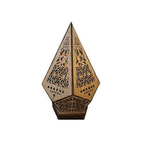 Stehlampe im Bohème-Stil, USB-Anschluss, moderne geometrische Leuchte aus Holz für Wohnzimmer und Schlafzimmer
