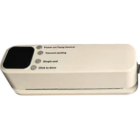 Mini machine sous vide rechargeable alimentaire Preservation Package plastique sacs scelleuse sans fil Beige (1/5)