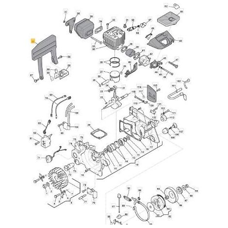 KZ HANDSCHUTZ 848C9254A1 - RdC ORIGINAL STIGA - 6995148