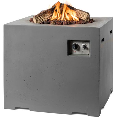 Happy Cocooning Mania Lounge and Dining Feuertisch 19,5 kW inkl. 5 kg Lavasteine