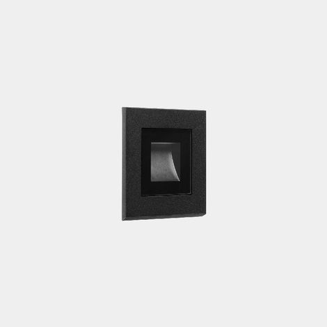 LEDS C4 Click Applique murale encastrée extérieure LED noire 1,4 W 3000 K IP65 Marche/Arrêt (1/3)