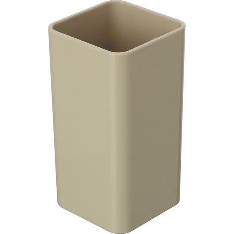 Portaspazzolino Beige da Appoggio per Bagno Moderno Star (1/4)