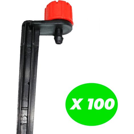 Gotero regulable con estaca Pack de 100 Unidades (1/5)