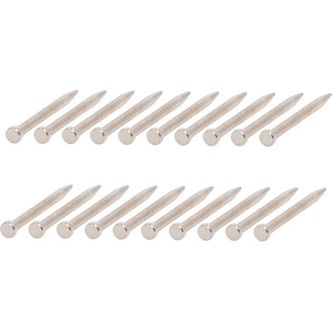 Lot de 20 embouts de poinçonnage de rechange en acier allié, diamètre 4 mm.