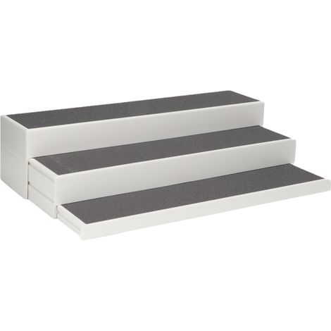 Étagère à épices extensible à 3 niveaux, support de rangement pour épices sur le plan de travail de la cuisine (1/5)