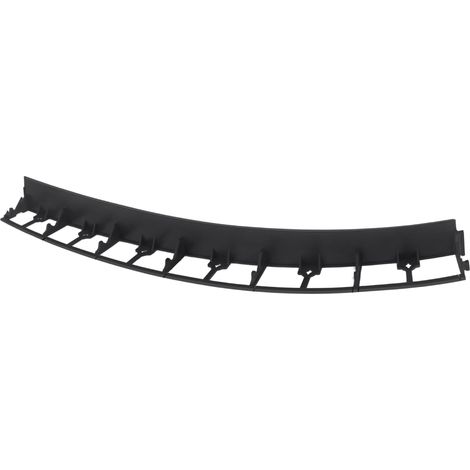 12m Rasenkante mit 50 Erdanker Beeteinfassung Biegbarer Kunststoff Pflasterkante Beetumrandung 5,8cm Hohe Mähkante Gartenpalisade für Garten Rasen Dekorativ, Schwarz (12 Stück/12m) NAIZY (1/5)