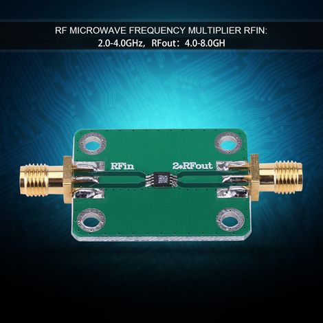 Multiplicateur de fréquence RF hyperfréquence, entrée 2,0-4,0GHz, sortie 4,0-8,0GHz (1/5)