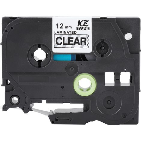 Ruban d'étiquettes compatible Brother P-touch 12mm - KZE 231 431 531 631 731 - 6 couleurs vives (1/5)
