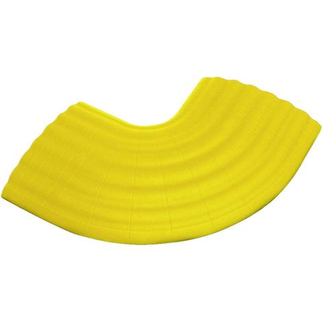 DEFENDER by Adam Hall Piegatura 90° 85161YEL Poliuretano Giallo Numero canali: 4 Contenuto: 1 pz.