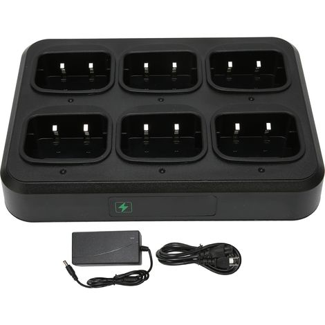 Chargeur multifonction pour talkie-walkie Baofeng BF9700, UV9R Plus, A58, R760, UVXR - Station de recharge multi-unités 100-240V prise US. (1/5)