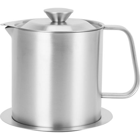 1000 ml Edelstahl-Ölsieb – Fettfilter mit großem Fassungsvermögen für die Küche (1/5)